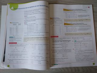 Libros matemáticas 1ºESO Anaya (trimestre 1, 2, 3)