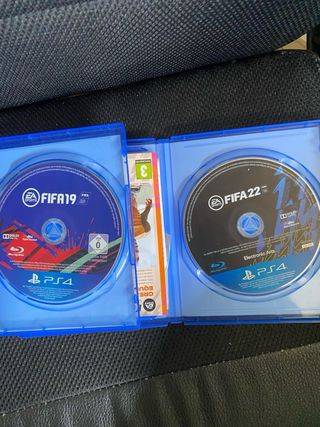 Fifa 19 y Fifa 22 