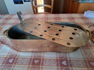 Pescera in rame stagnato