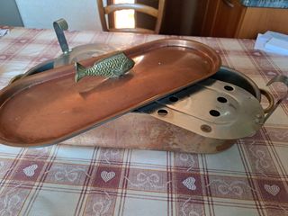 Pescera in rame stagnato