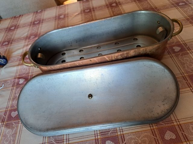 Pescera in rame stagnato