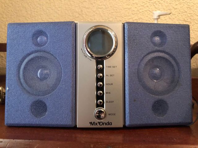 Radio Reloj Mx Onda con doble alarma
