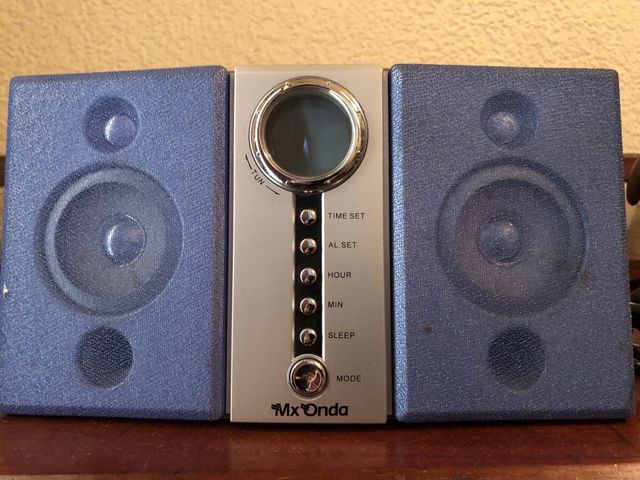 Radio Reloj Mx Onda con doble alarma