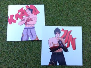 Ilustraciones Jin y Kazuya, Tekken 8