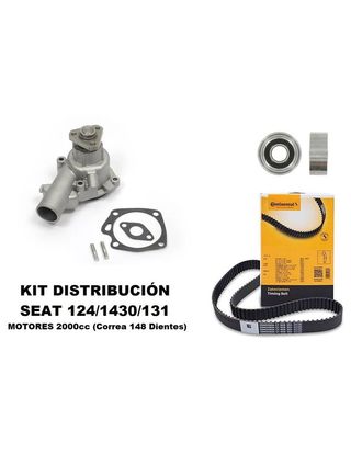 KIT Distribución SEAT 124 Motores 2000cc