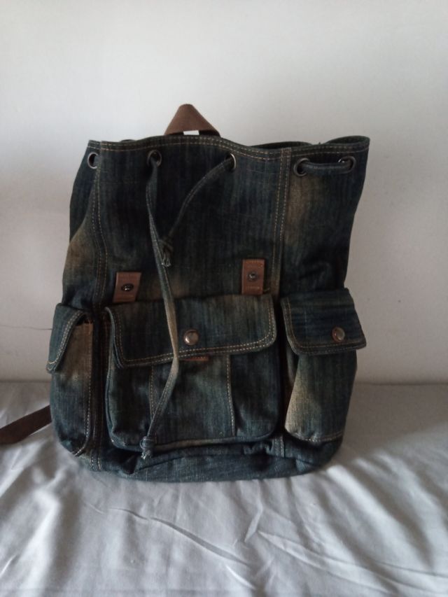 Mochila denim vaquero 