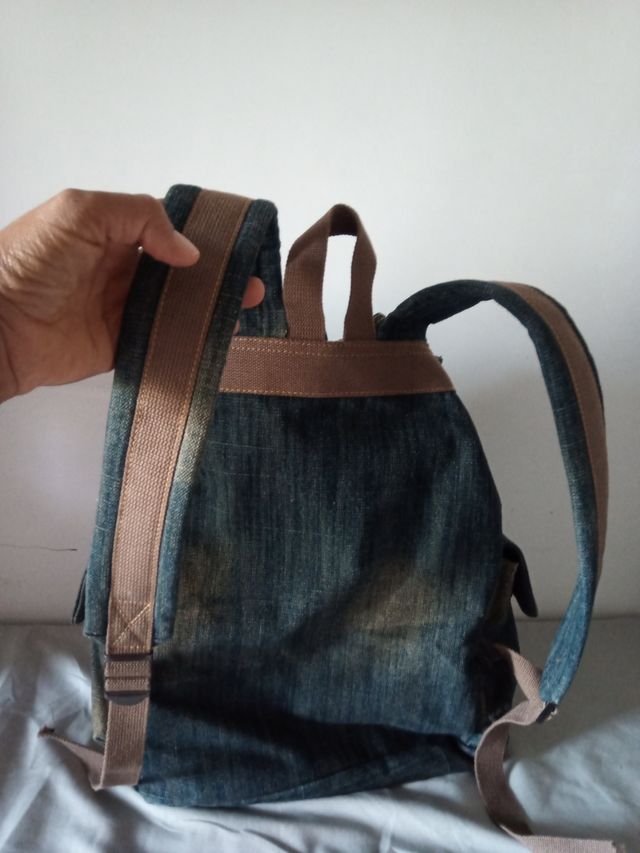 Mochila denim vaquero 