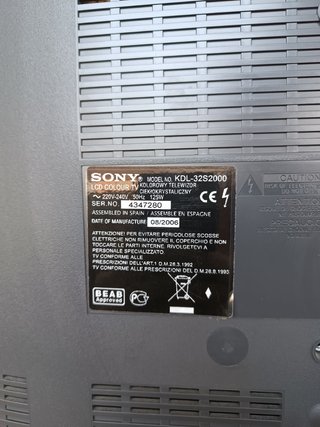 Televisor Sony Bravia 32´´