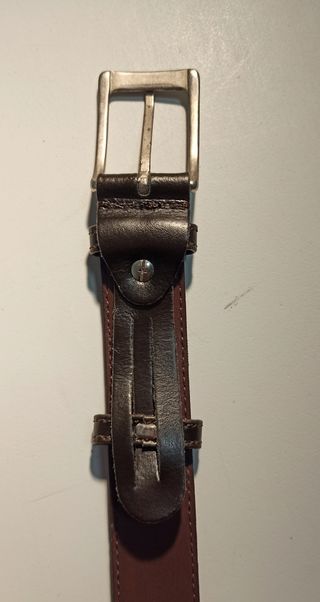 Cinturón piel hombre. 