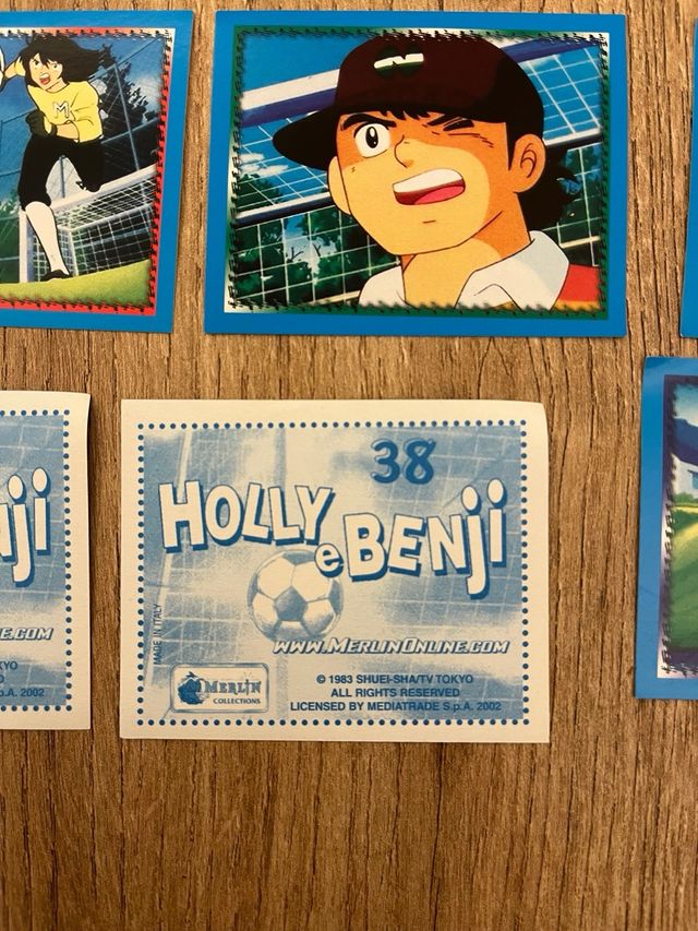 Lotta 99 figurine Holly e Benji