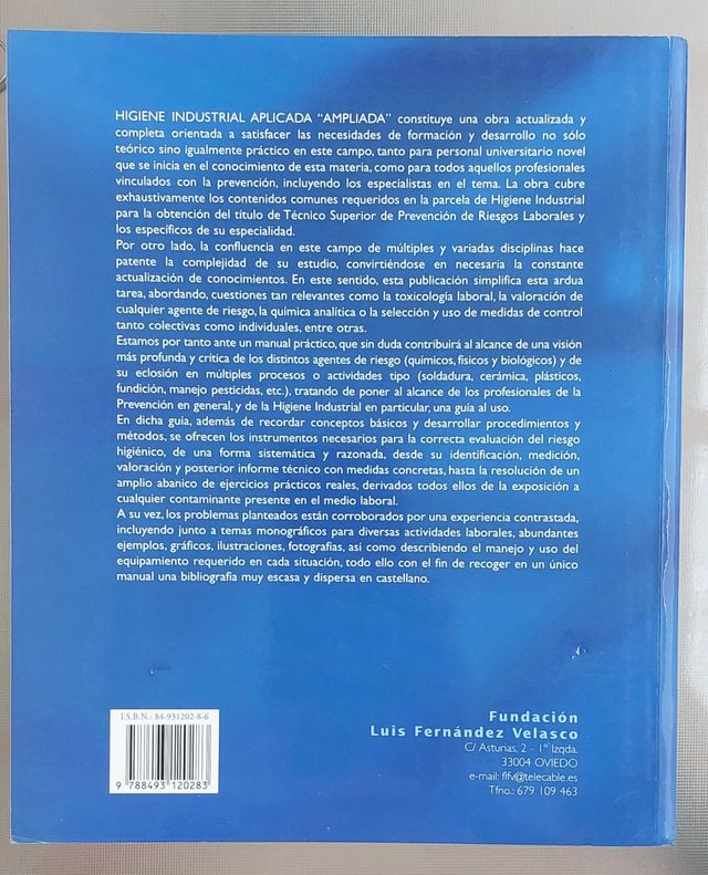 LIBRO PRL: Higiene Industrial Aplicada "Ampliada"