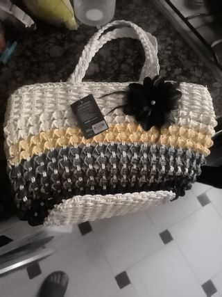 Bolso juvenil de crochet