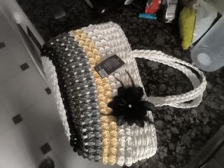 Bolso juvenil de crochet