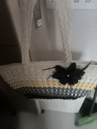 Bolso juvenil de crochet