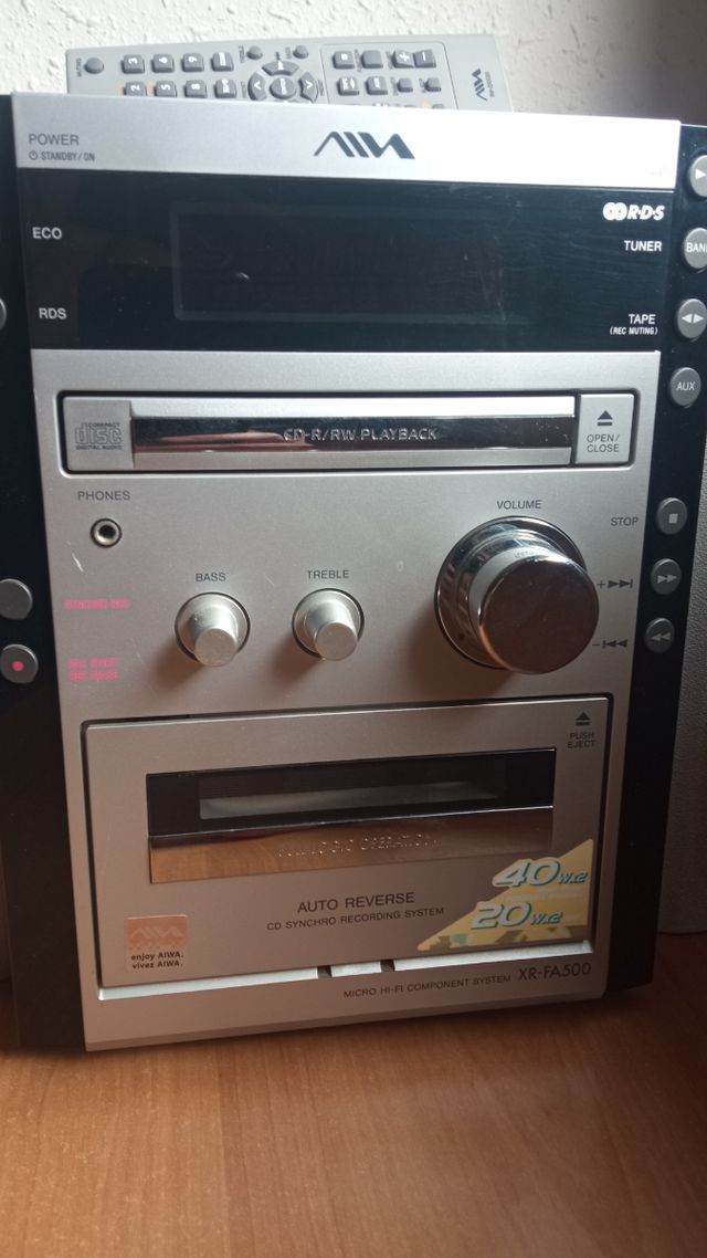 Equipo de música aiwa