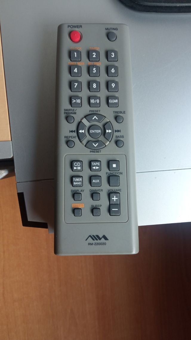 Equipo de música aiwa