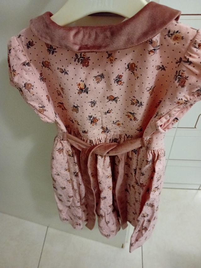 Vestitino elegante rosa antico 