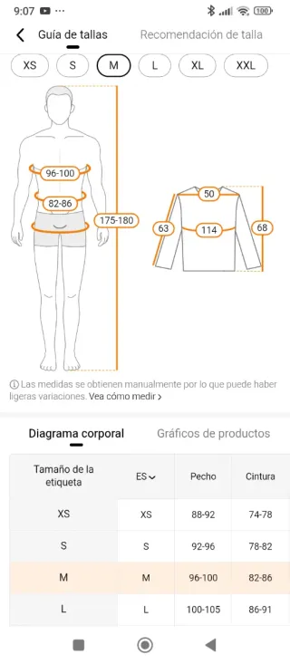 Cazadora tejana talla L y también M