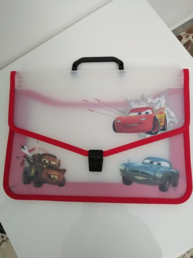 Cartella Cars 2 portadisegni. Nuova