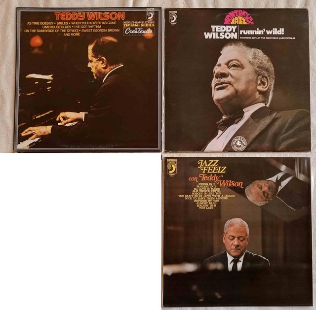 TEDDY WILSON (Jazz) - 3 discos LPs