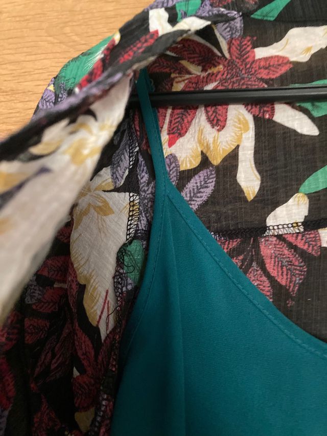 Sobrecamisa y camisa de tirantes