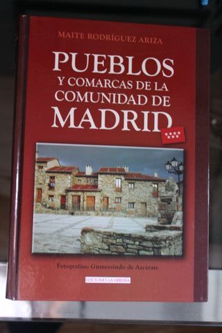LIBRO VIAJES COMUNIDAD MADRID
