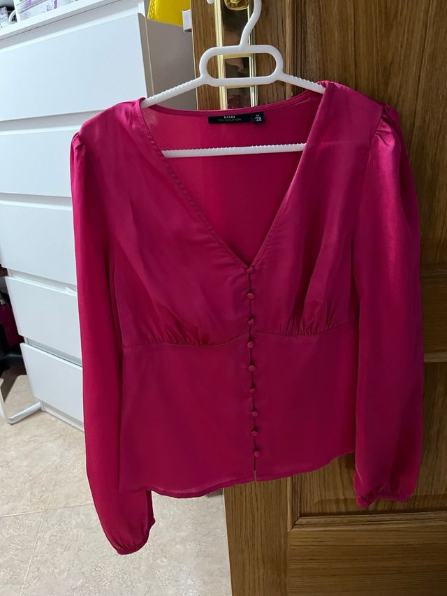 Blusa fucsia