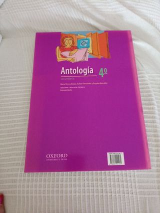 Antologia secundaria 4. Oxford