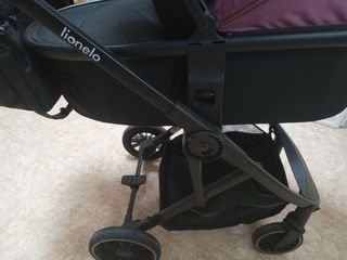 Lionelo carro capazo bebé rosa