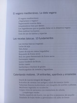 Cocina vegana mediterranea