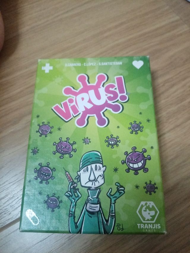 Virus juego cartas