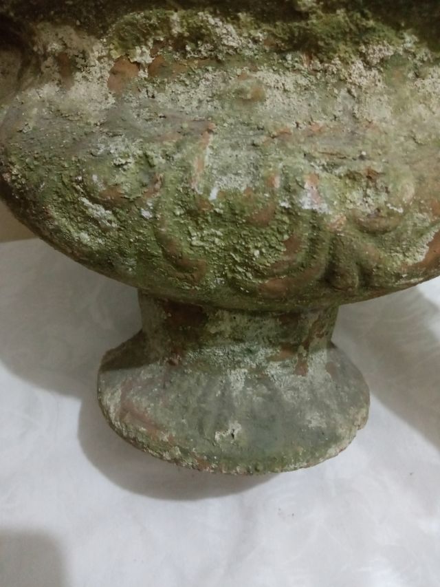 Porta vaso ovale anticato!!!