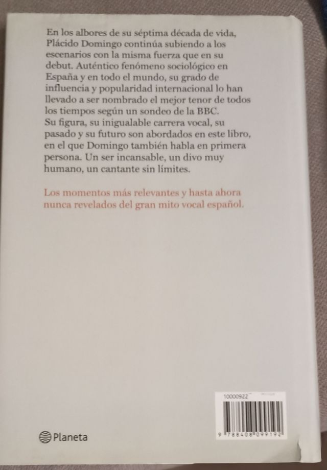 Plácido Domingo.