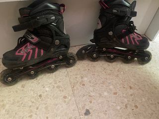Patines en línea con luces en las ruedas (T 34-37)