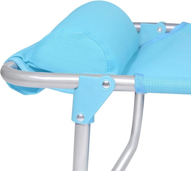 2 SILLAS DE PLAYA ACUAMARINE.