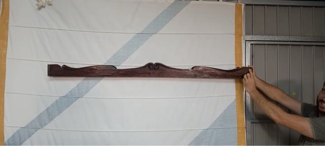 Galeria para colgar cortina