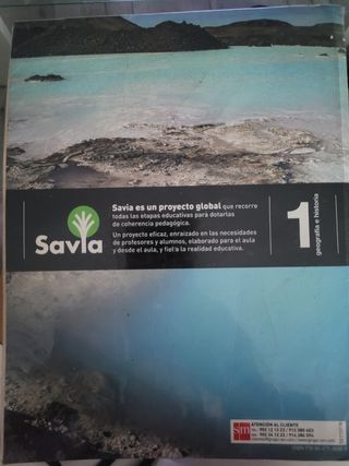 Libro geografía e historia 1°ESO 