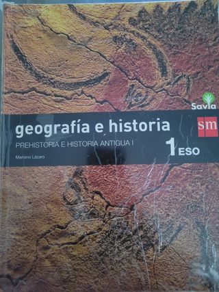 Libro geografía e historia 1°ESO 
