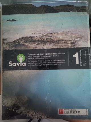 Libro geografía e historia 1°ESO 