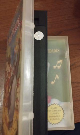 Película Disney VHS El libro de la selva