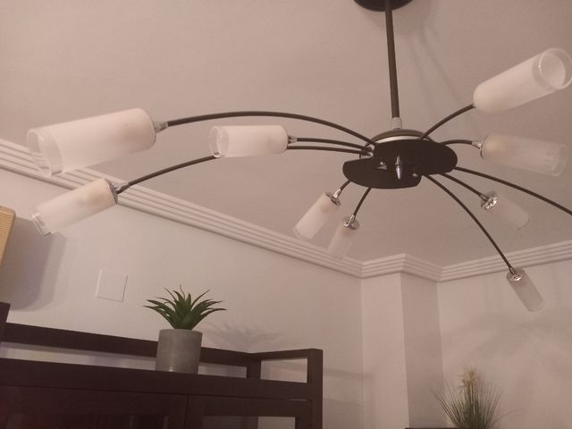 Lote 2 lámparas salón