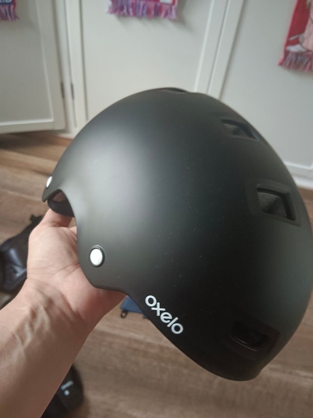 Patines en linea con casco y prote