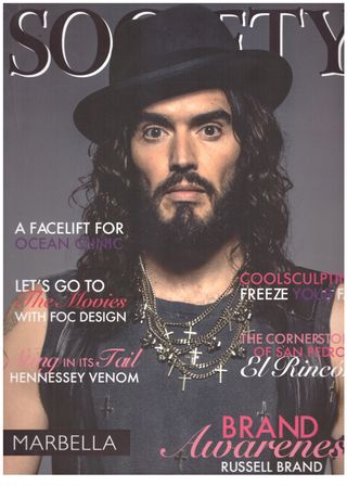 REVISTA SOCIETY: RUSSELL BRAND