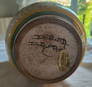 Vaso ceramica Deruta 