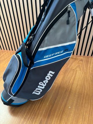 Bolsa wilson junior con palos de golf