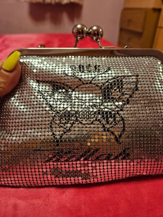 Bolso fiesta plateado Killah