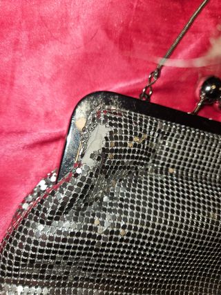 Bolso fiesta plateado Killah