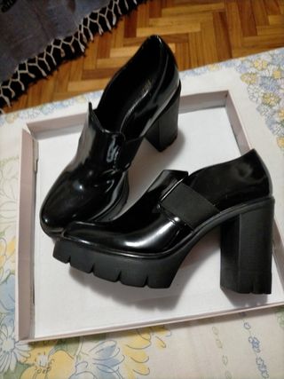 Zapatos de tacón invierno