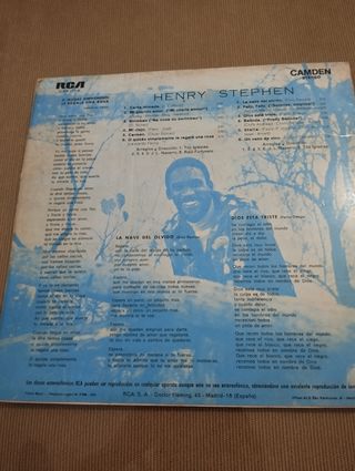 VINILO HENRY STEPHEN (POP/ROCK LATINO)