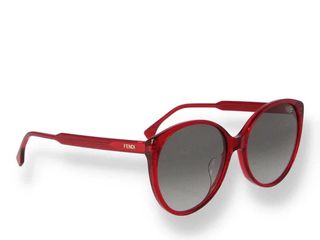 Gafas Fendi FE40029U nuevas rojo transparente